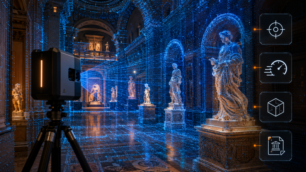 Avantaje scanari 3d muzee