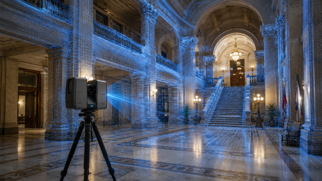 Scanari 3D institutii publice