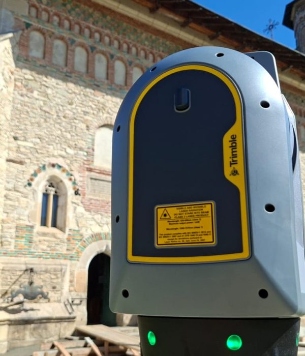 Nor de puncte 3D pentru mănăstire