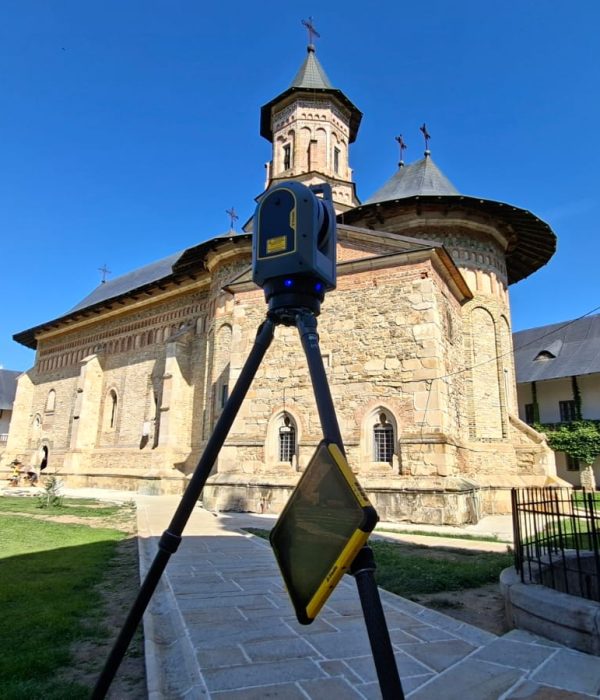 Scanare laser 3D Manastire - Vanatori Neamt