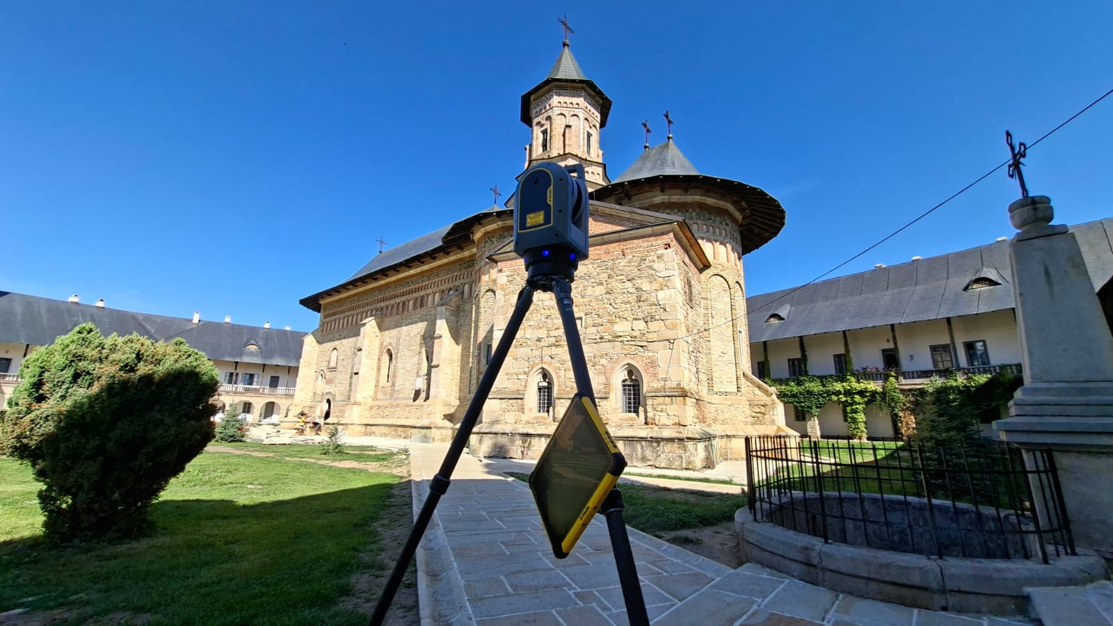 Scanare laser 3d Biserica