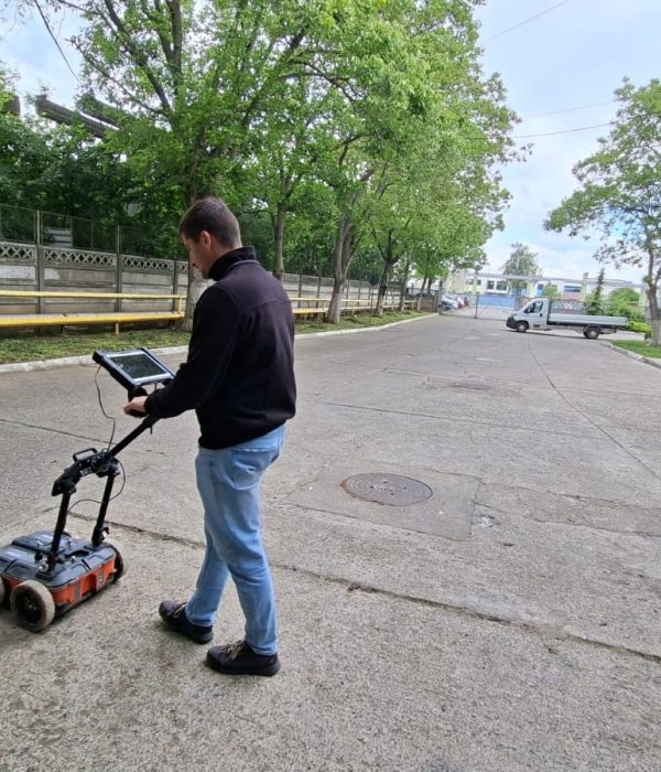 Detecție rețele subterane înainte de lucrări de construcție
