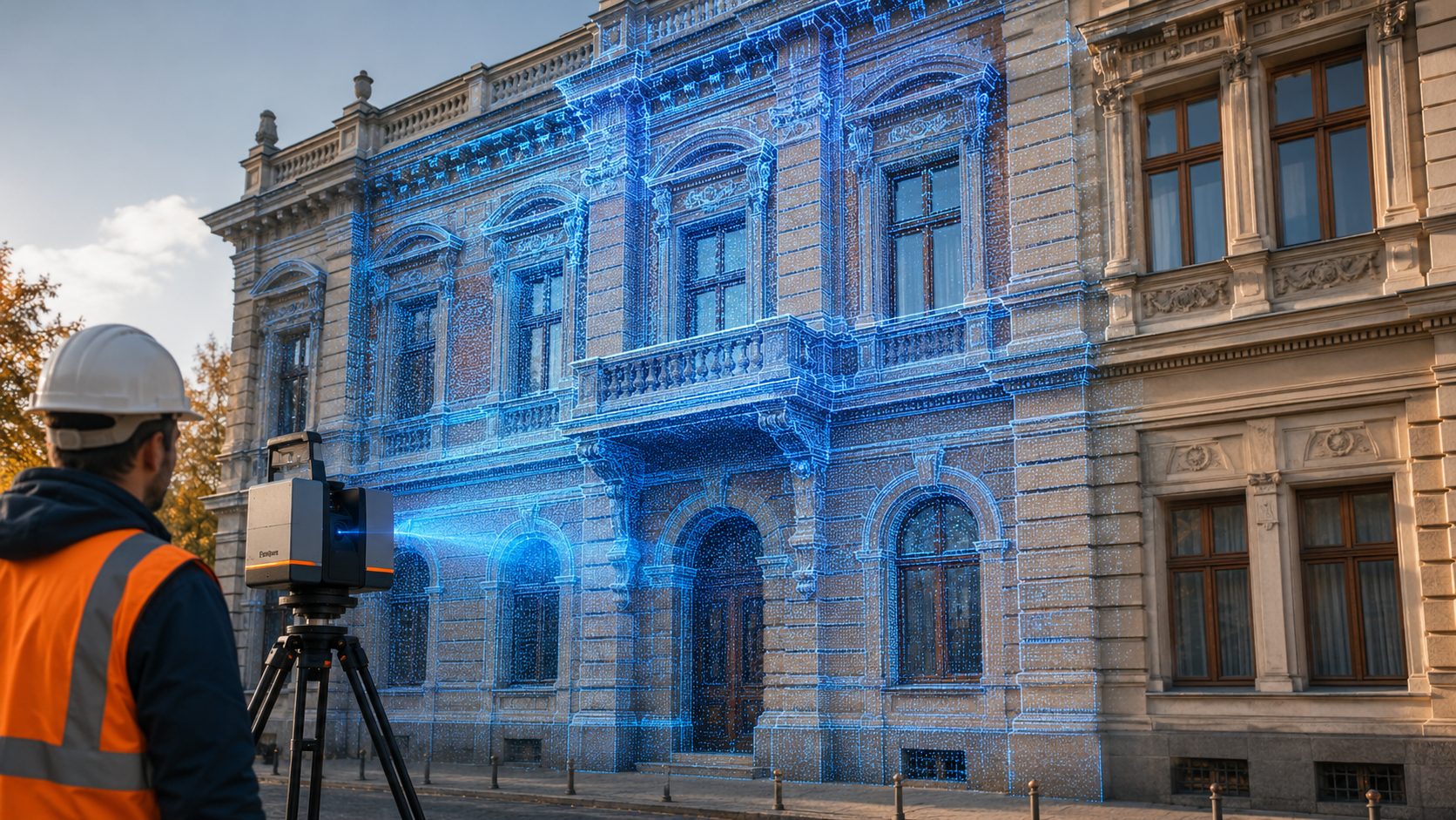 Scanare 3D Laser Fatade cladiri