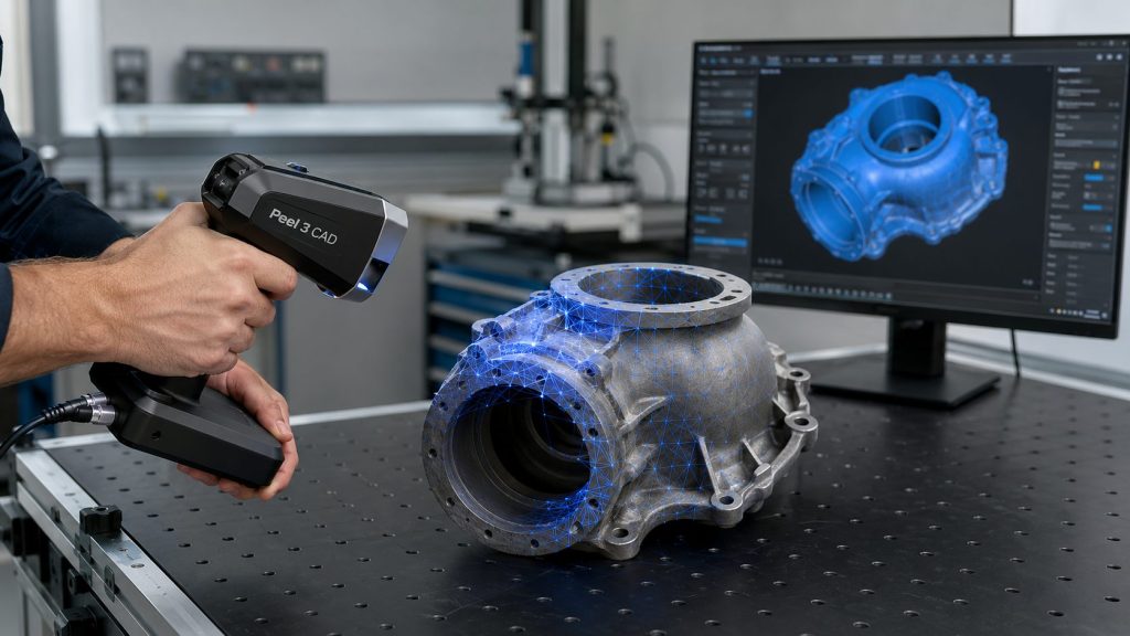 Scanare laser 3D obiecte